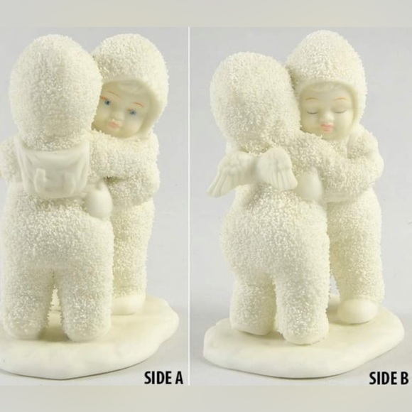Snowbabies Dept 56 “I need a hug” Christmas Figurine Collectible Box Paperwork - Picture 3 of 3